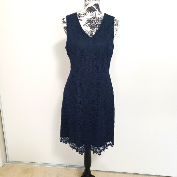 Joe fresh lace detail dress sz 6 - Picture 1 of 7